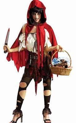 Halloween Little Dead Riding Hood Costume - Size