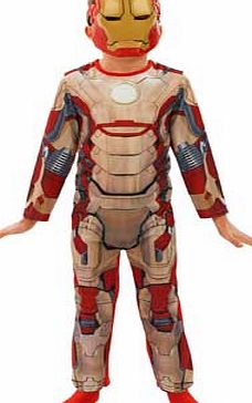 Rubies Iron Man 3 Dress Up Outfit - 5-6 Years