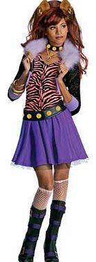 Rubies Masquerade Rubies Monster High Clawdeen Wolf Outfit - 3-4