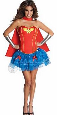 Rubies Wonder Woman Corset Costume - Small
