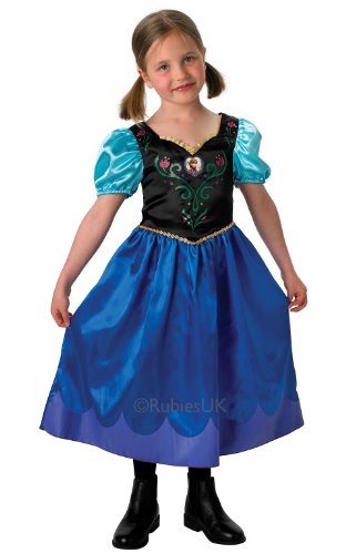 Rubies Masquerade UK Disney Frozen Classic Anna Costume (Medium)