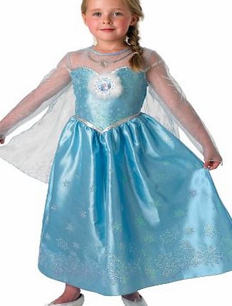 Rubies Masquerade UK Disney Frozen Deluxe Elsa Costume (Small)