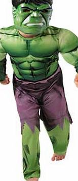 Rubies Padded Chest Hulk Dress Up 5-6 Years