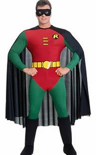 Rubies Robin Fancy Dress Costume - Adventures of Batman & Robin(TM) (adult size) - Small