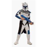 Rubies Star Wars Clone Wars - CLone Trooper Rex Fancy Dress Costume ( large 8-10yrs)