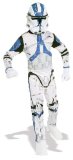 Rubies Star Wars tm Clone Trooper tm Costume with Mask Child size Medium age 5-7 years