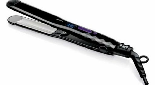 Philips Salon Straight and Curl Hair Straightener With Heat Proof Pouch