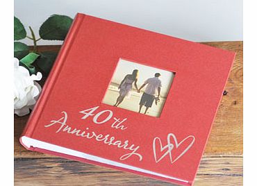 40th Wedding Anniversary x80 4 x 6 Photo