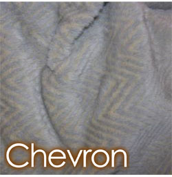 Chevron Faux Fur Cushion