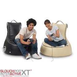 rucomfy Slouchpod Interactive XT Gaming Beanbag Chair