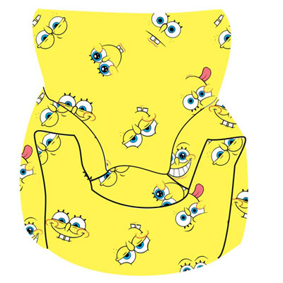 Spongebob Face Bean Chair
