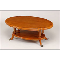 Ruddiman Sherman - Teak Oval Coffee Table
