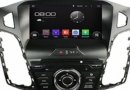 Rupse For 2012 2013 2014 Ford Focus Android 4.4 DVD GPS Navigation Multimedia System with Radio / hand free Bluetooth / Ipod iphone connection / SWC / USB SD