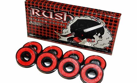 Rush Abec 5 Bearings - 8 Pack