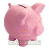 Russ Piggy Bank Pink