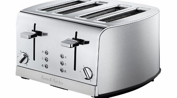 Russell Hobbs 18117 4 Slice Deluxe Toaster Modern Classic Design