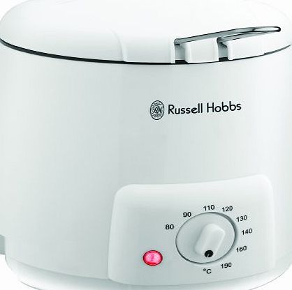 Russell Hobbs 18238 Compact Deep Fryer, 0.9 L - White