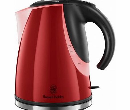 Russell Hobbs 18579 Stylis Kettle, 1.7 Litres - Red