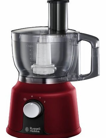 19006 Rosso Food Processor, Red