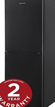 Russell Hobbs Black 55 cm wide 173cm high Freestanding No Frost Fridge Freezer - RH54FF170B