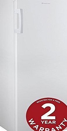 Russell Hobbs Freestanding 142cm Tall Larder Fridge, A  Rating, 235Litre Capacity, White, RH55LF142
