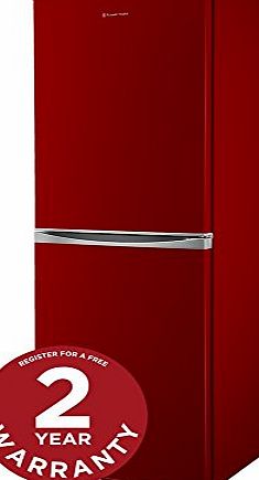 Russell Hobbs Freestanding 173cm Tall Fridge Freezer, A  Rating, 237 Litre Net Capacity, Red, Reversible Doors, RH54FF170R