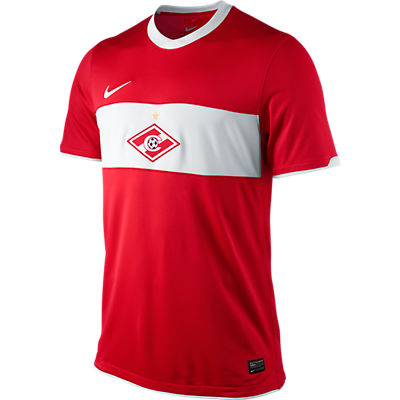 Russia Nike 2011-12 Spartak Moscow Home Football Shirt