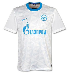 Russia Nike 2011-12 Zenit St Petersburg Away Football Shirt