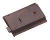 Bronze Flanged Rim Lock 152x102mm