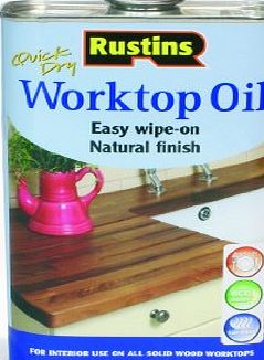 Rustins 500ml Quick Dry Worktop Oil