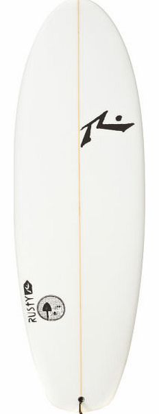 Rusty Happy Shovel Squash Tail Surfboard - 5ft 6