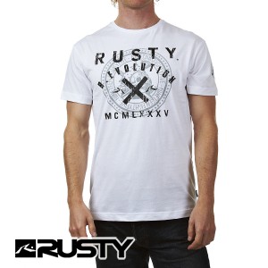 T-Shirts - Rusty Big Time T-Shirt - White