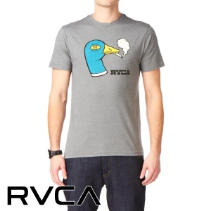 T-Shirts - RVCA Ducksmoke T-Shirt - Grey