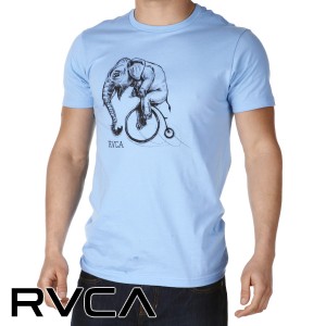 T-Shirts - RVCA Elephant Ride T-Shirt -