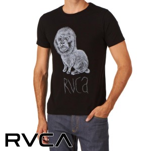 T-Shirts - RVCA Spanky Bunky T-Shirt - Black