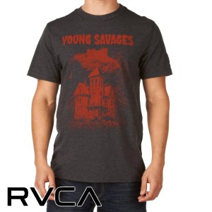 T-Shirts - RVCA Young Savages T-Shirt - Black