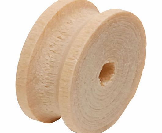 RVFM Wooden Pulleys 20mm Pack of 10 37-0413