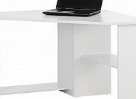 Ryman Corner Home Office Desk - Color: White Finish
