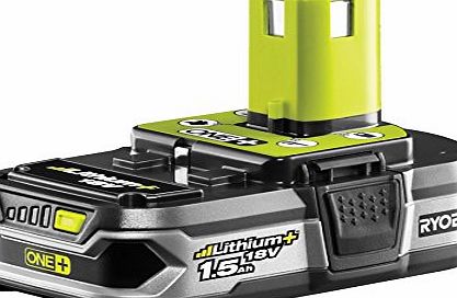 Ryobi RB18L15 ONE  1.5 Ah Lithium Battery, 18 V