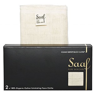 Saaf Pure Skincare Clean Sweep Face Cloth x2