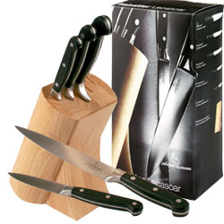 Sabatier Lecasoar Professional Quality 5-Piece Knife Set