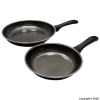 Easy Clean Black 20cm and 24 cm Frypan