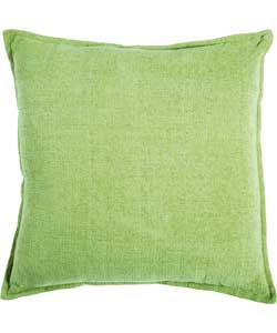 Sabichi Large Chenille Cushion - Kiwi