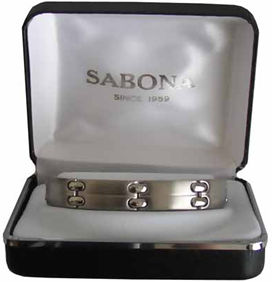 Sabona Executive Sport Silver Bracelet