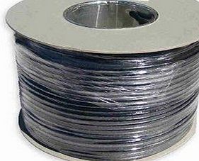 SAC 65 SKY  Twin Shotgun Satellite Cable Black 100m