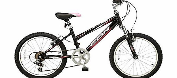 Claud Butler CBR Safari Girls 20`` MTB Bike Bicycle 6 Speed Front Suspension