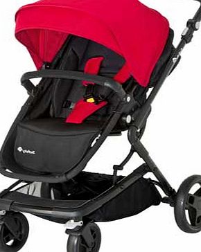 Safety 1st Kokoon Pushchair - Black and Red