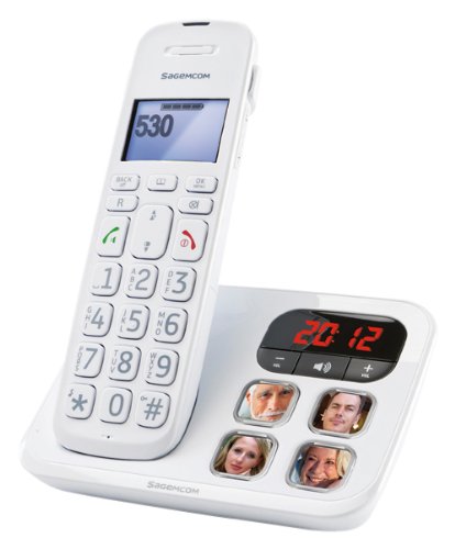 D530P Single Care Cordless Telephone - White
