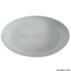 White Oval Deep Platter Dish