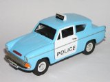 Saico 1:32nd Scale Ford Anglia Police Car - Light Blue and White